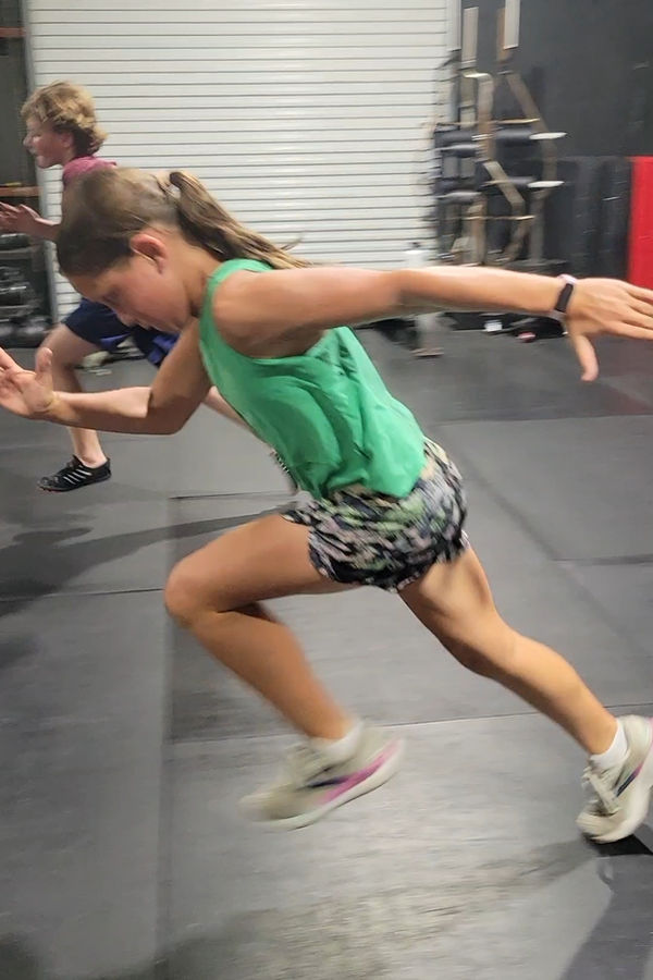 Athlete training at ELEVATE